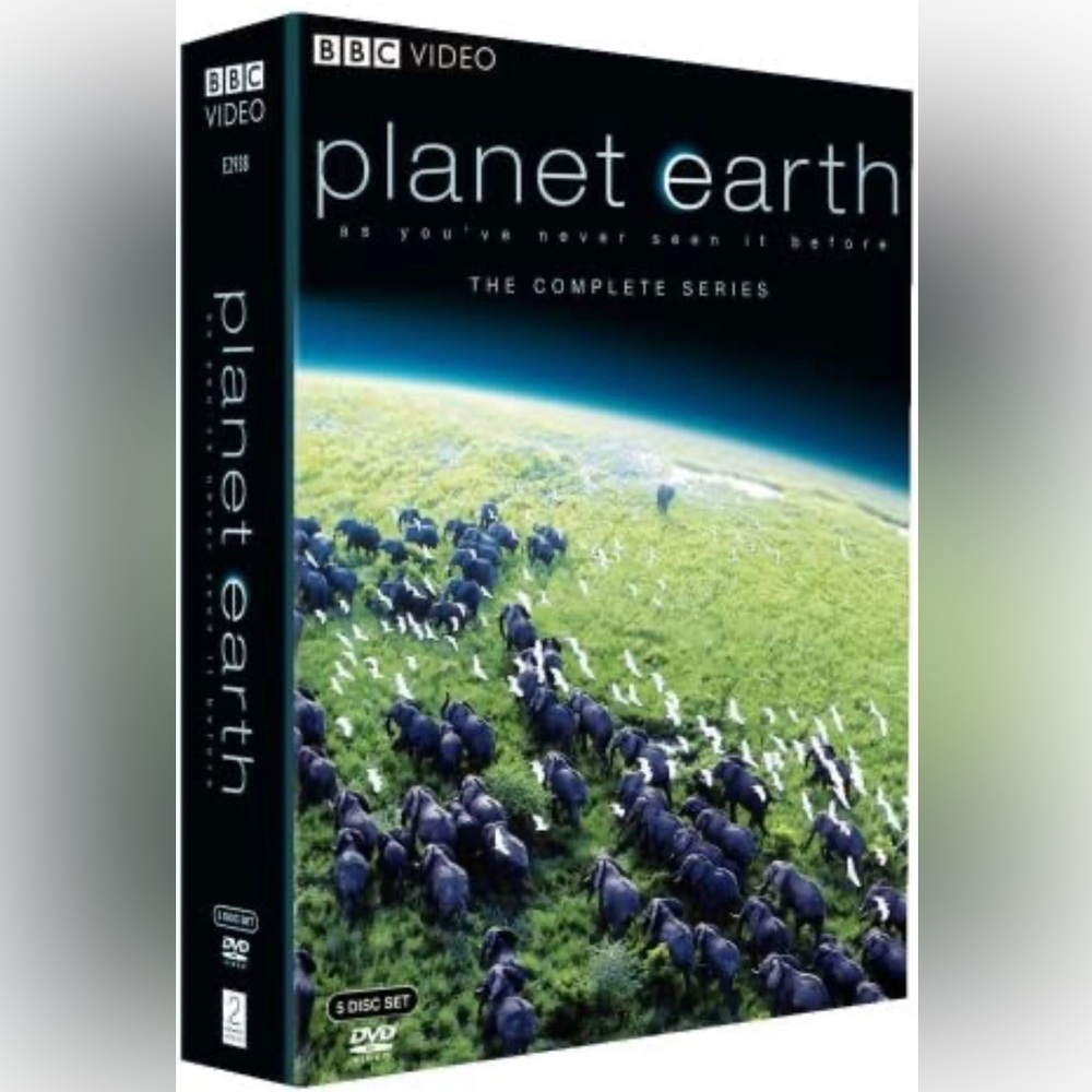BBC Planet Earth Complete Series on 5 DVDs